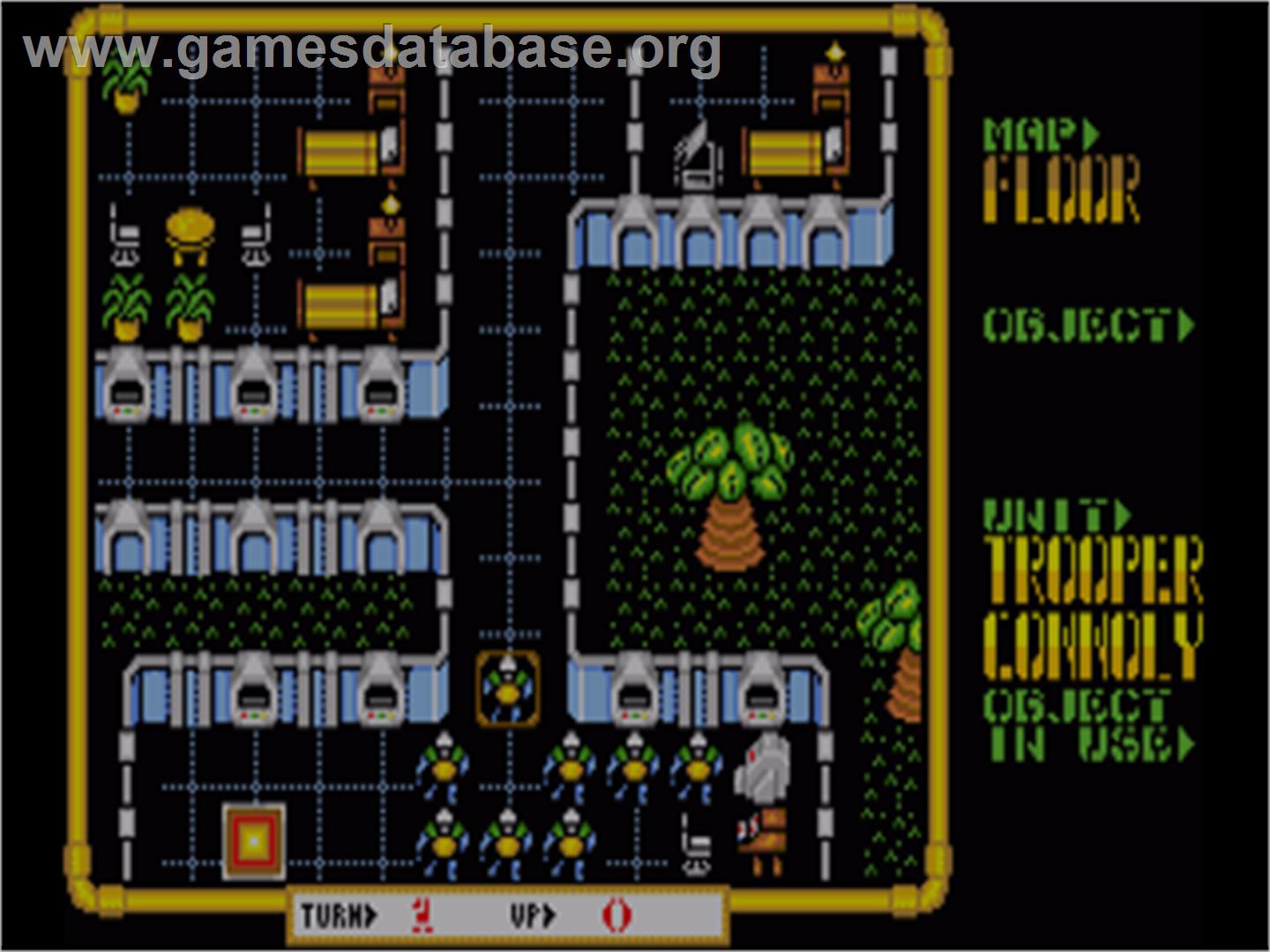 Laser Squad - Commodore Amiga - Artwork - In Game