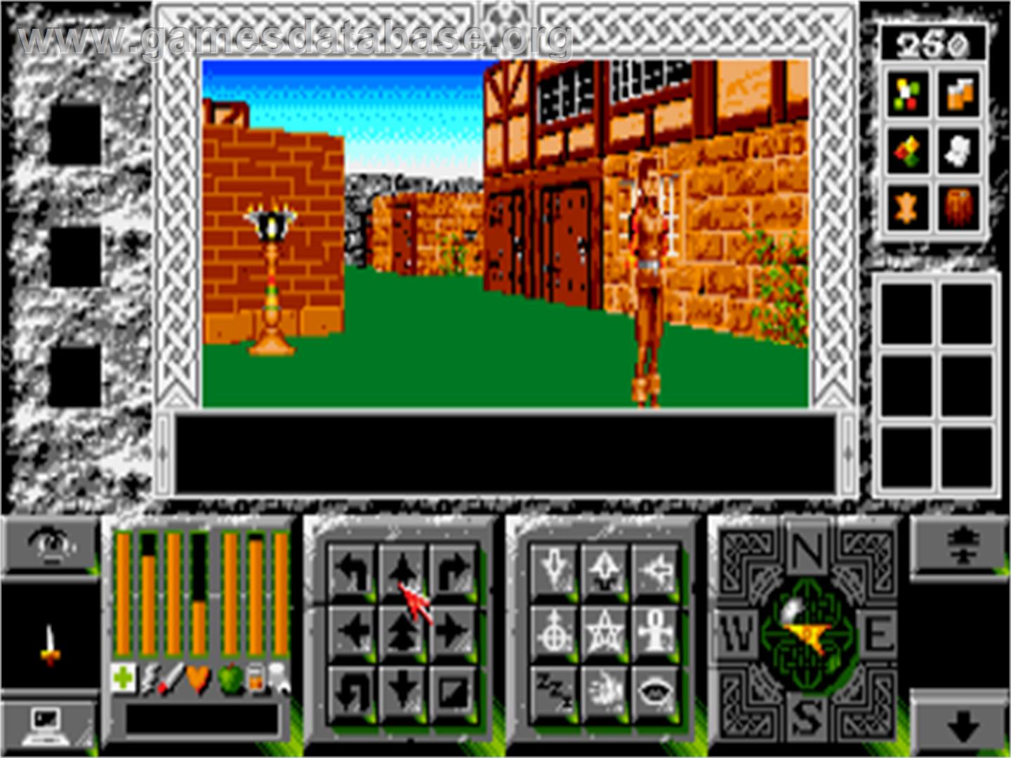 Legends of Valour - Commodore Amiga - Artwork - In Game