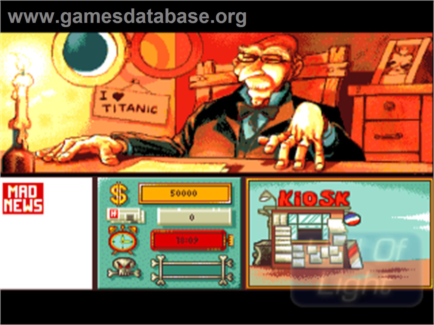 Mad News - Commodore Amiga - Artwork - In Game