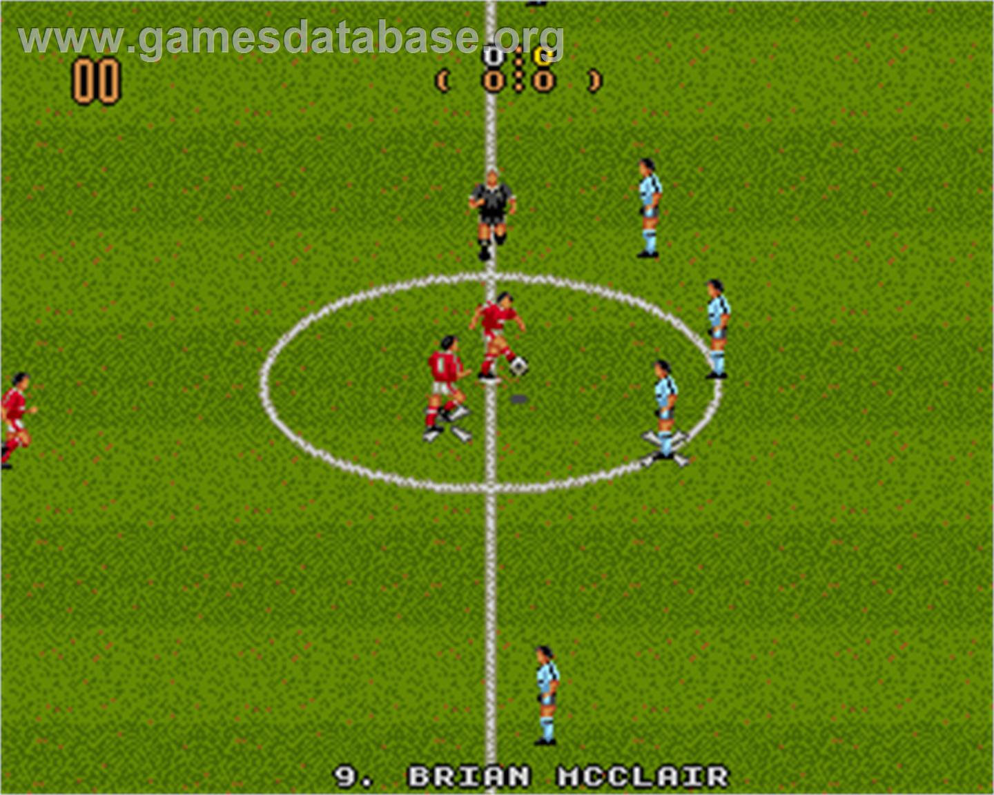 Manchester United Europe - Commodore Amiga - Artwork - In Game