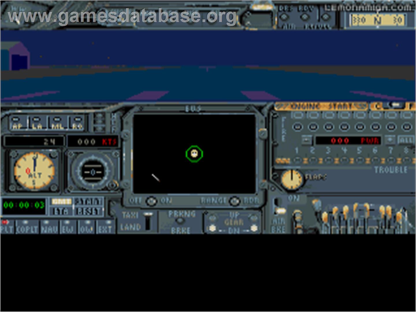 Megafortress - Commodore Amiga - Artwork - In Game