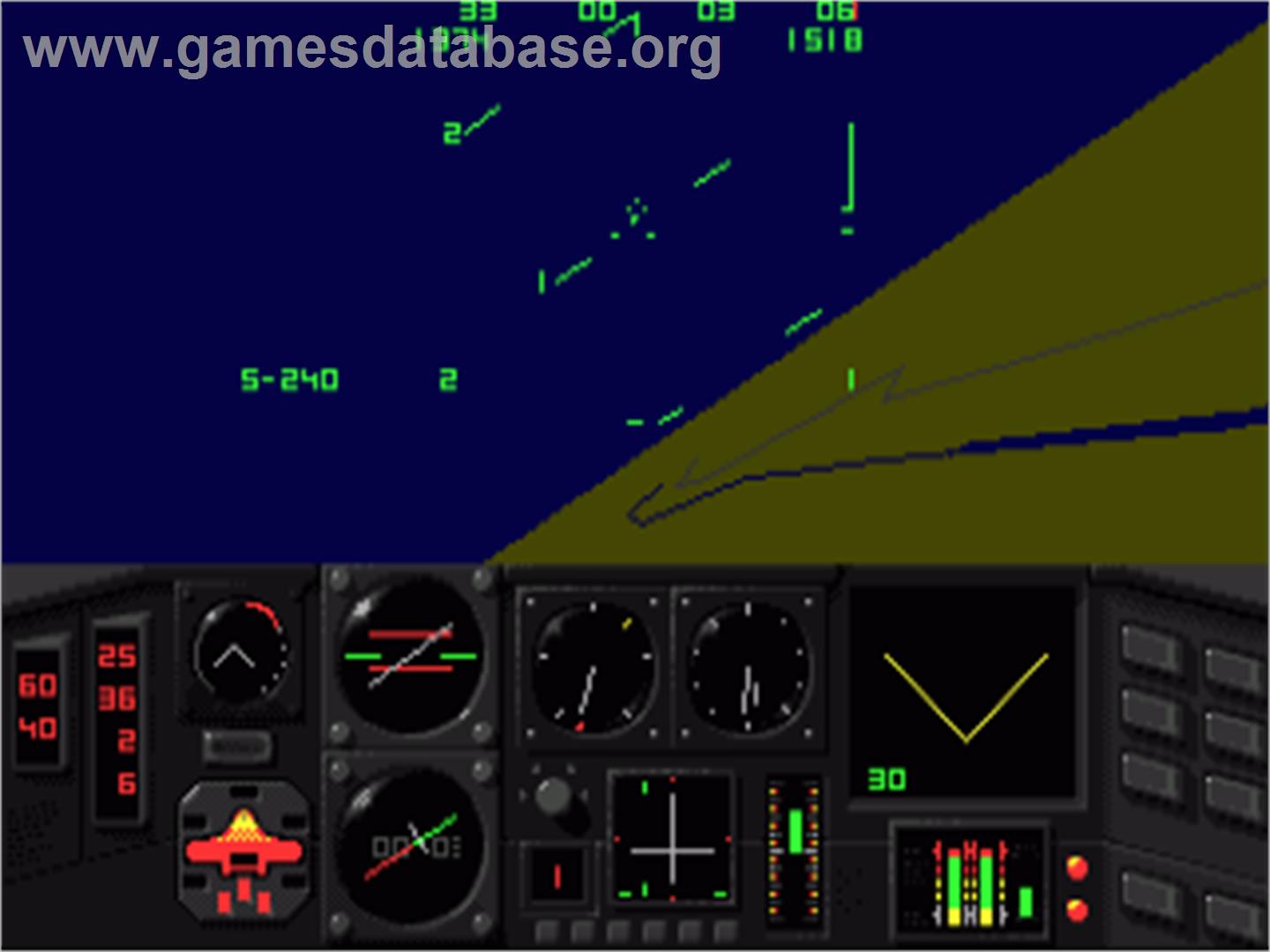 MiG-29 Fulcrum - Commodore Amiga - Artwork - In Game
