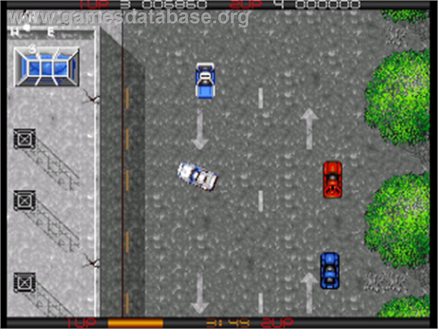 Miami Chase - Commodore Amiga - Artwork - In Game