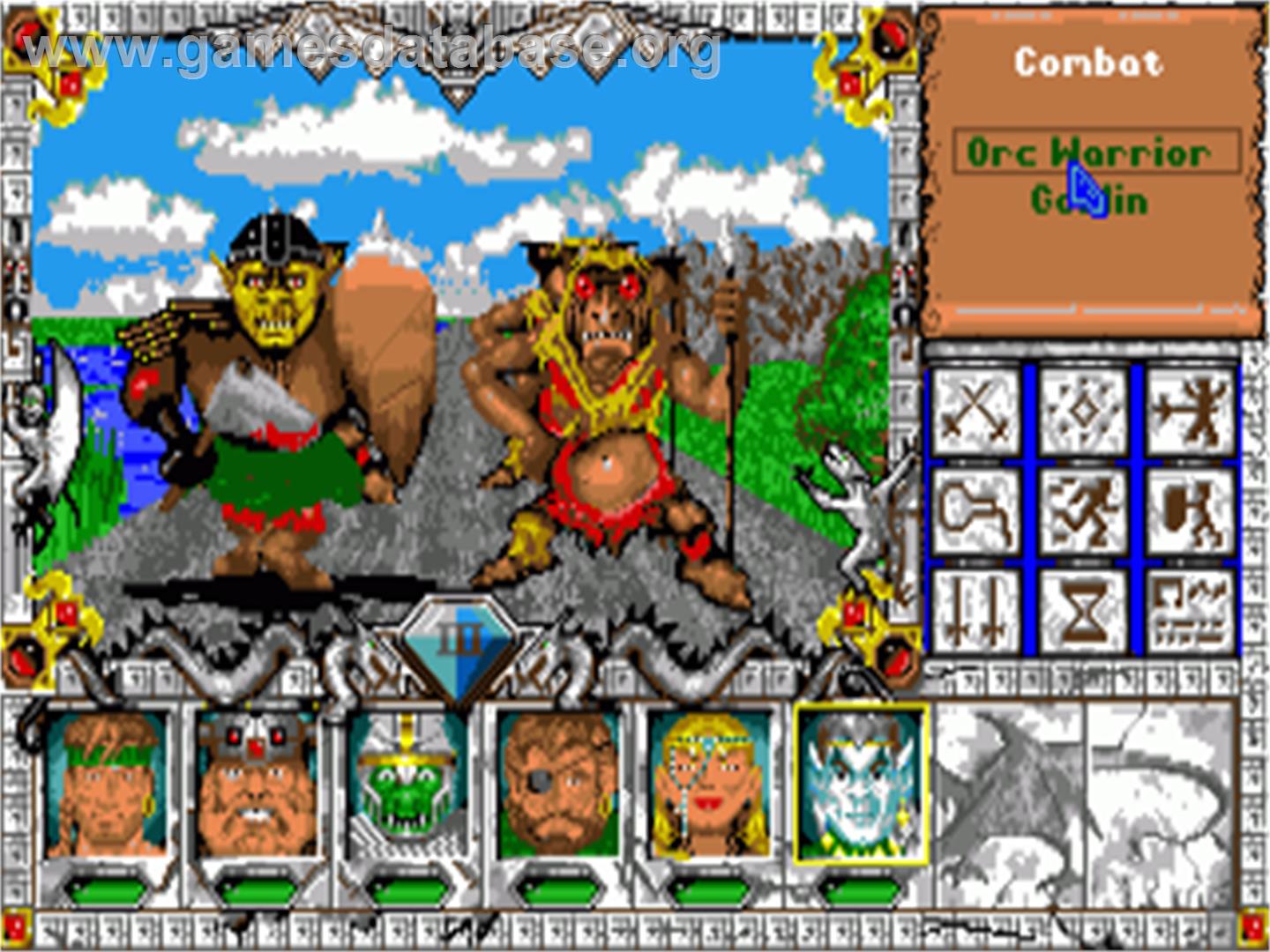 Might and Magic III: Isles of Terra - Commodore Amiga - Artwork - In Game