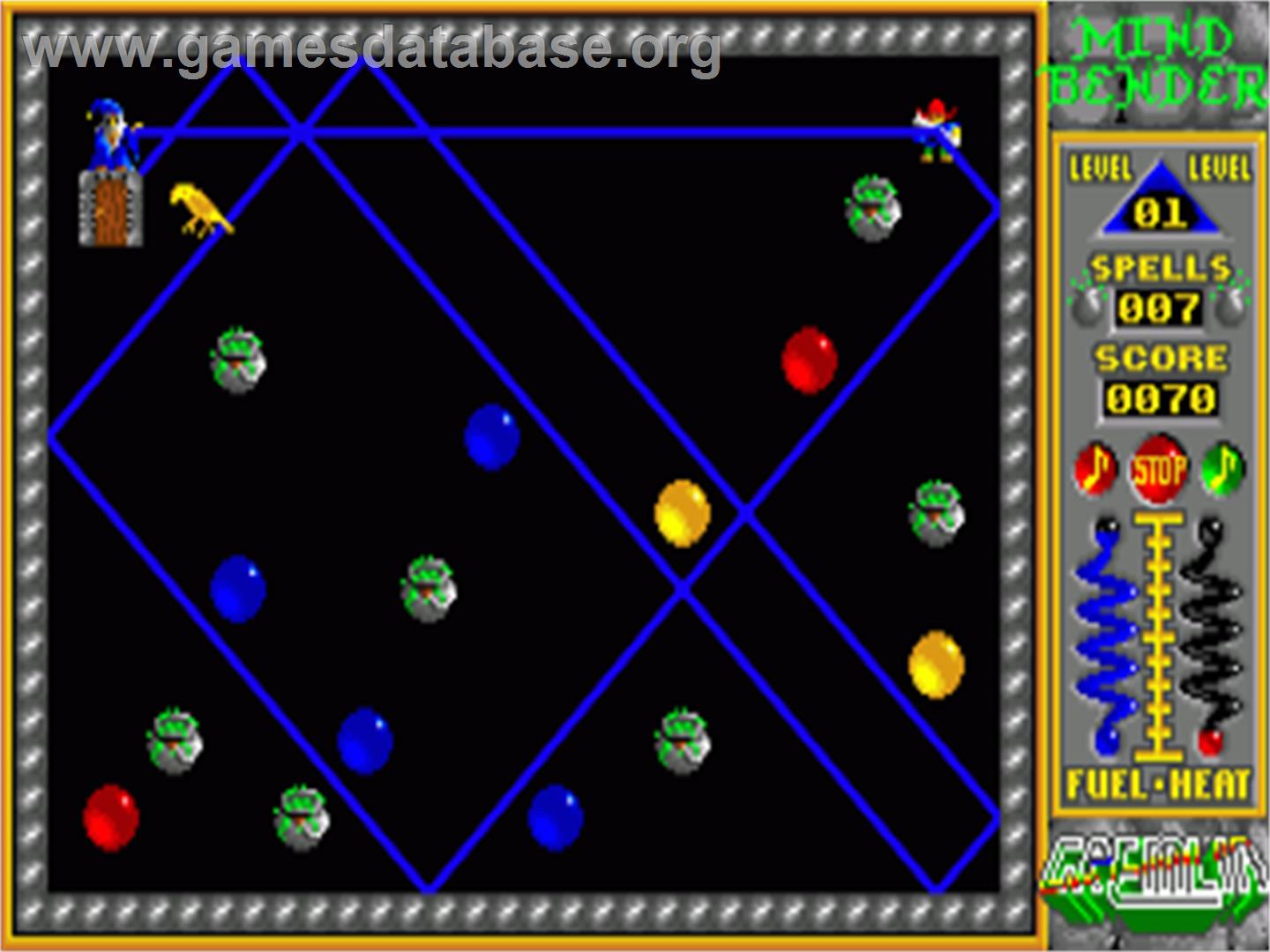 Mind Bender - Commodore Amiga - Artwork - In Game