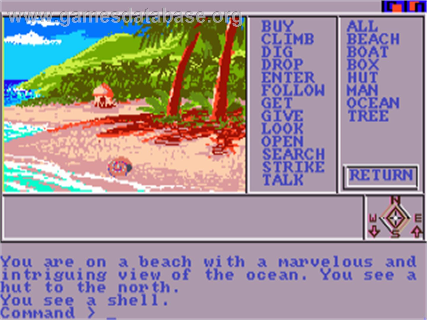 Mindshadow - Commodore Amiga - Artwork - In Game