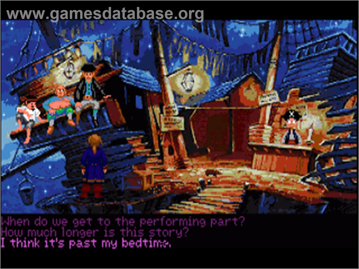 Monkey Island 2:  LeChuck's Revenge - Commodore Amiga - Artwork - In Game