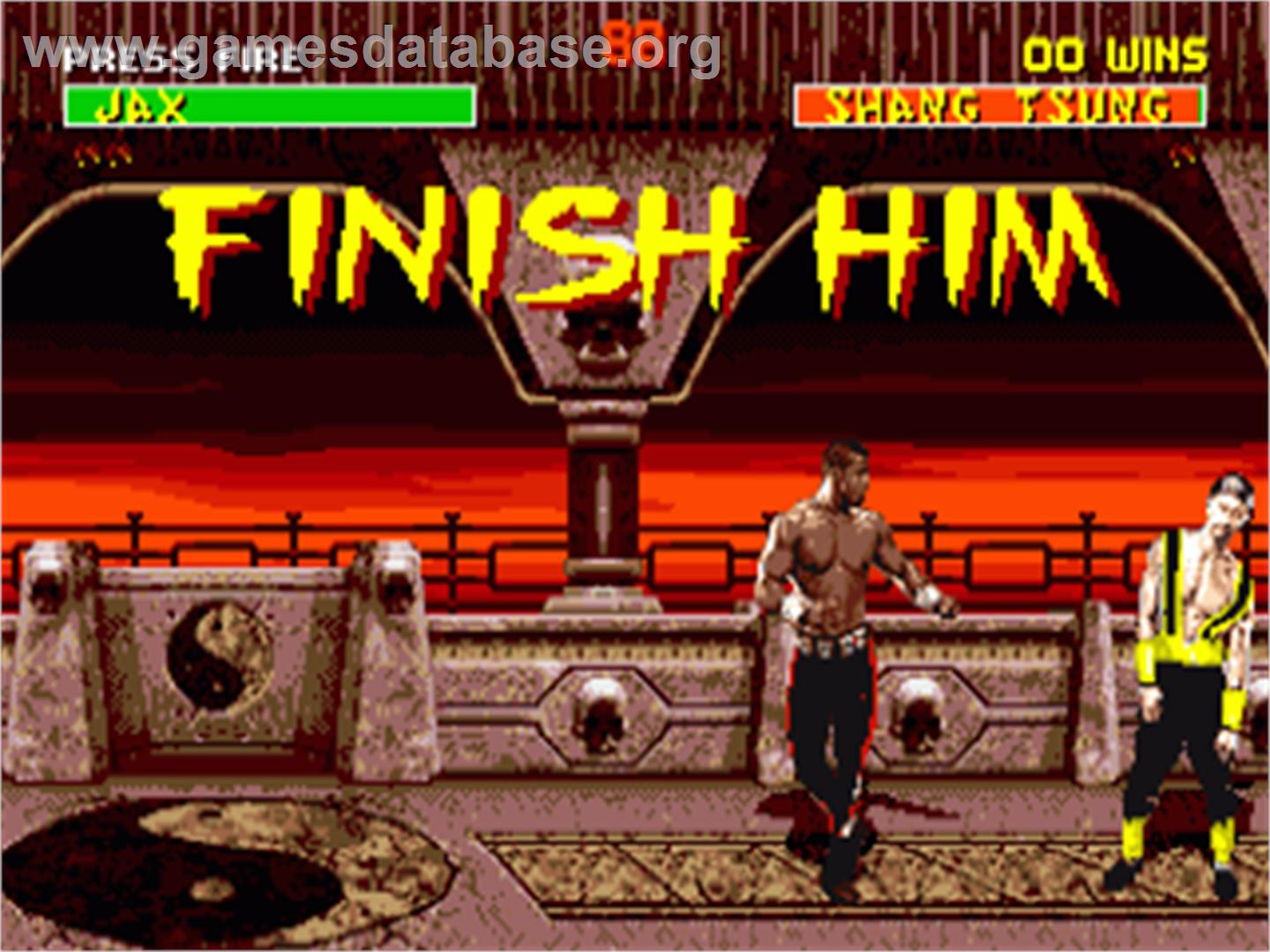 Mortal Kombat II - Commodore Amiga - Artwork - In Game