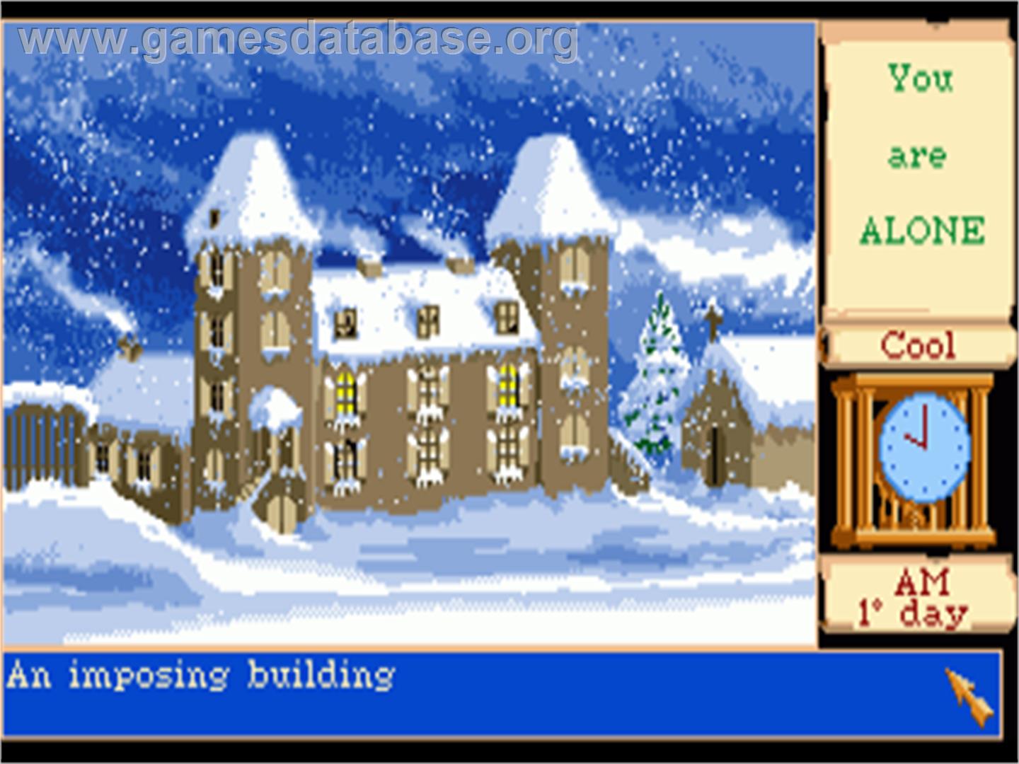 Mortville Manor - Commodore Amiga - Artwork - In Game
