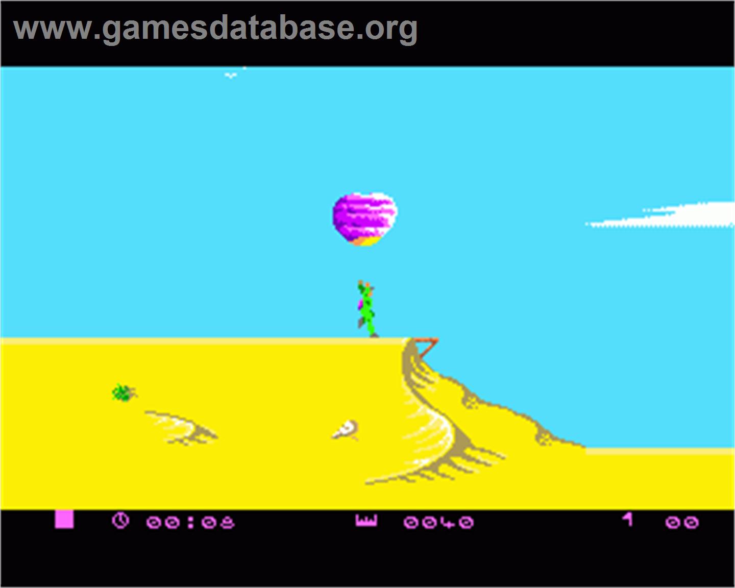Paragliding - Commodore Amiga - Artwork - In Game