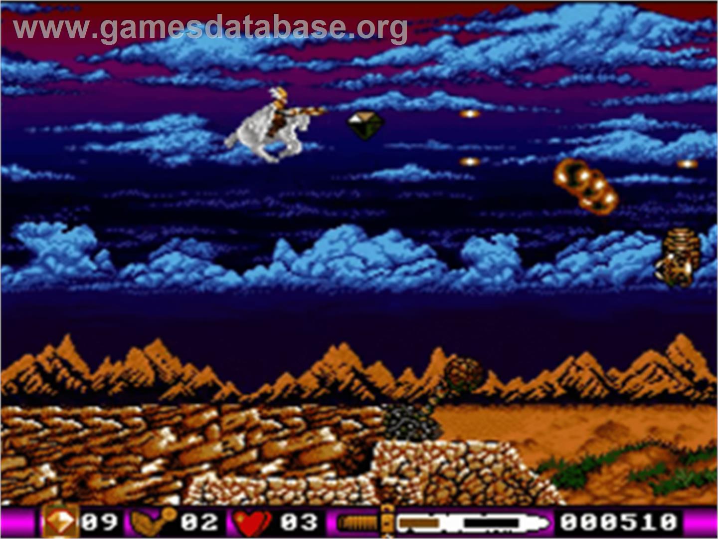 Pegasus - Commodore Amiga - Artwork - In Game