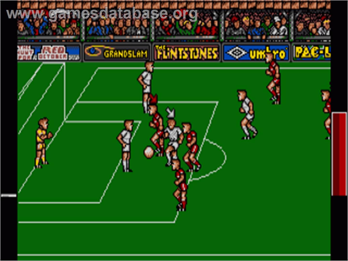 Peter Beardsley's International Football - Commodore Amiga - Artwork - In Game