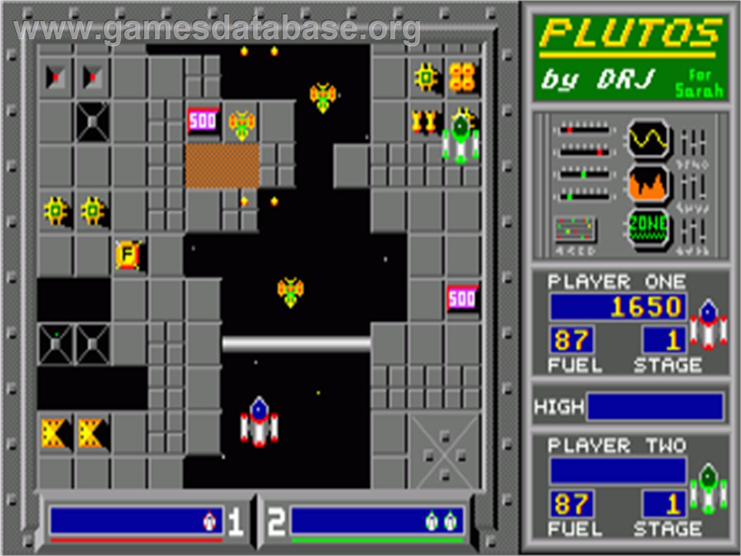 Plutos - Commodore Amiga - Artwork - In Game