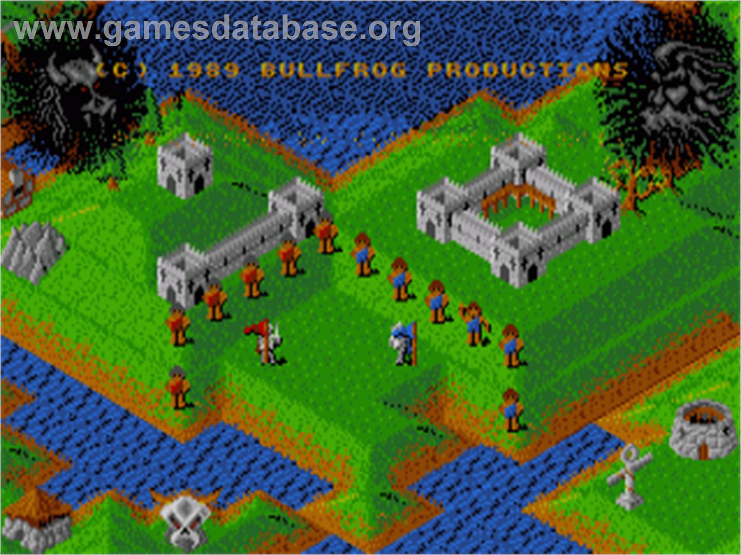 Populous: The Promised Lands - Commodore Amiga - Artwork - In Game