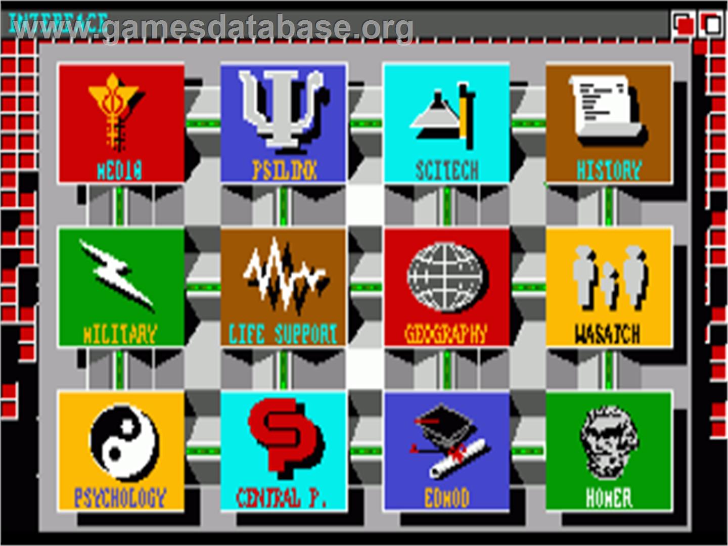 Portal - Commodore Amiga - Artwork - In Game