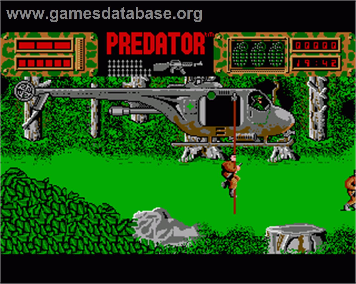 Predator - Commodore Amiga - Artwork - In Game