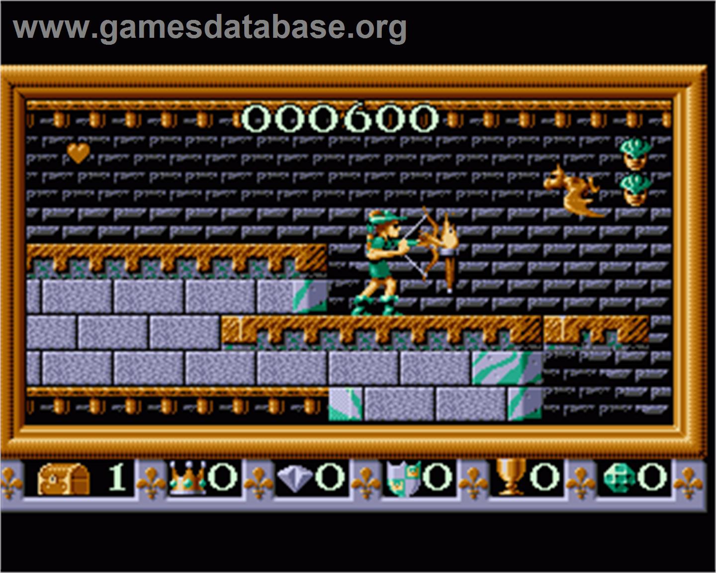 Robin Hood: Legend Quest - Commodore Amiga - Artwork - In Game