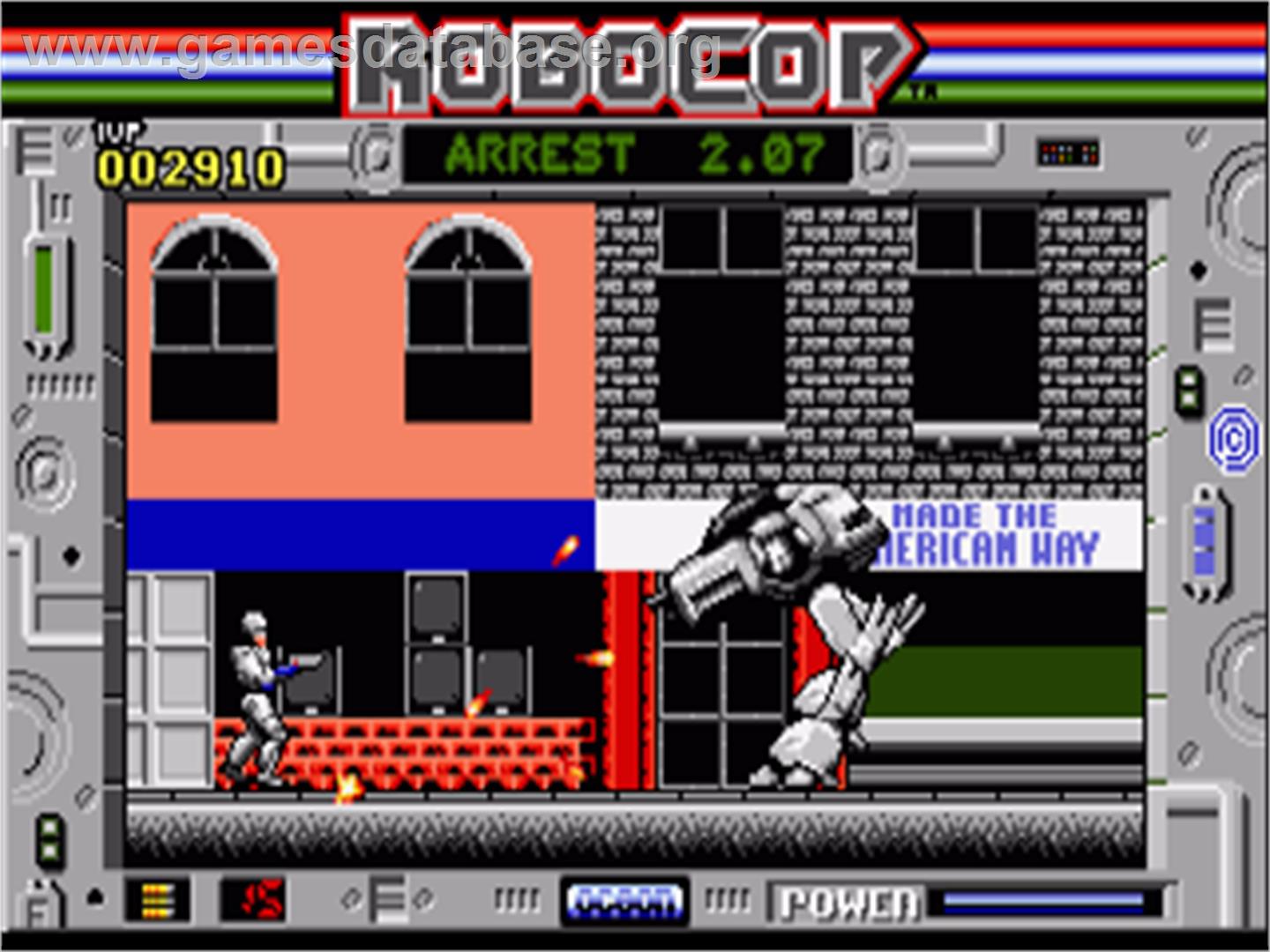 Robocop - Commodore Amiga - Artwork - In Game