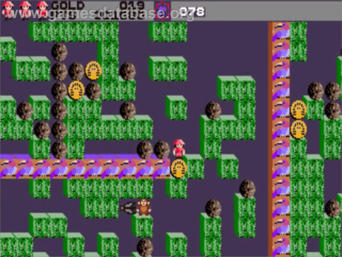 Rockford: The Arcade Game - Commodore Amiga - Artwork - In Game