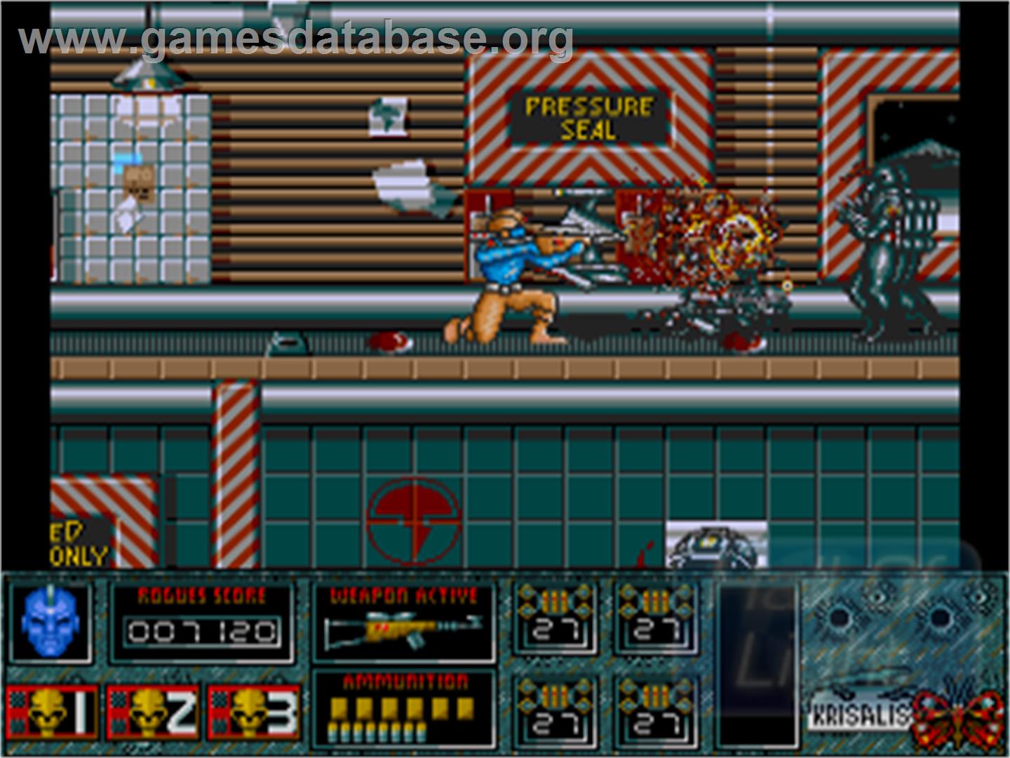 Rogue Trooper - Commodore Amiga - Artwork - In Game