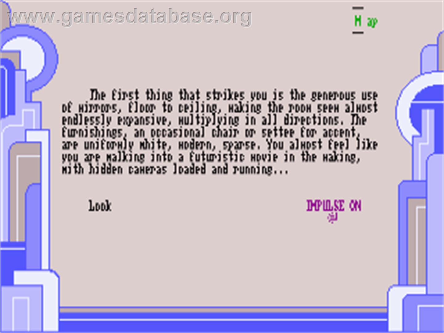 Romantic Encounters at the Dome - Commodore Amiga - Artwork - In Game