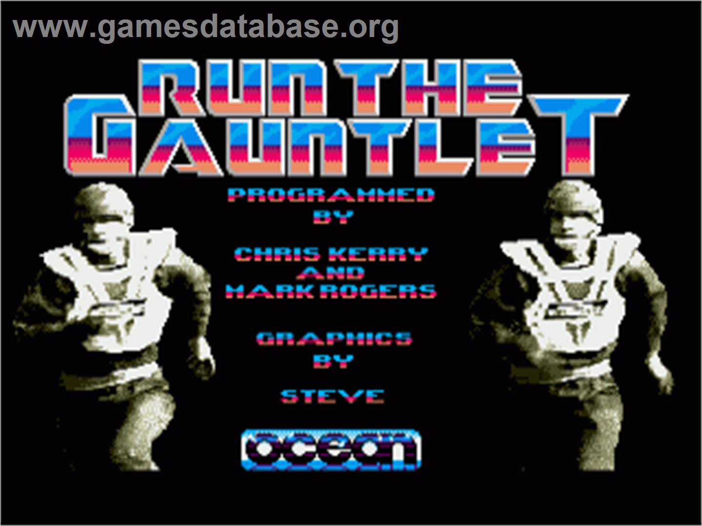 Run the Gauntlet - Commodore Amiga - Artwork - In Game