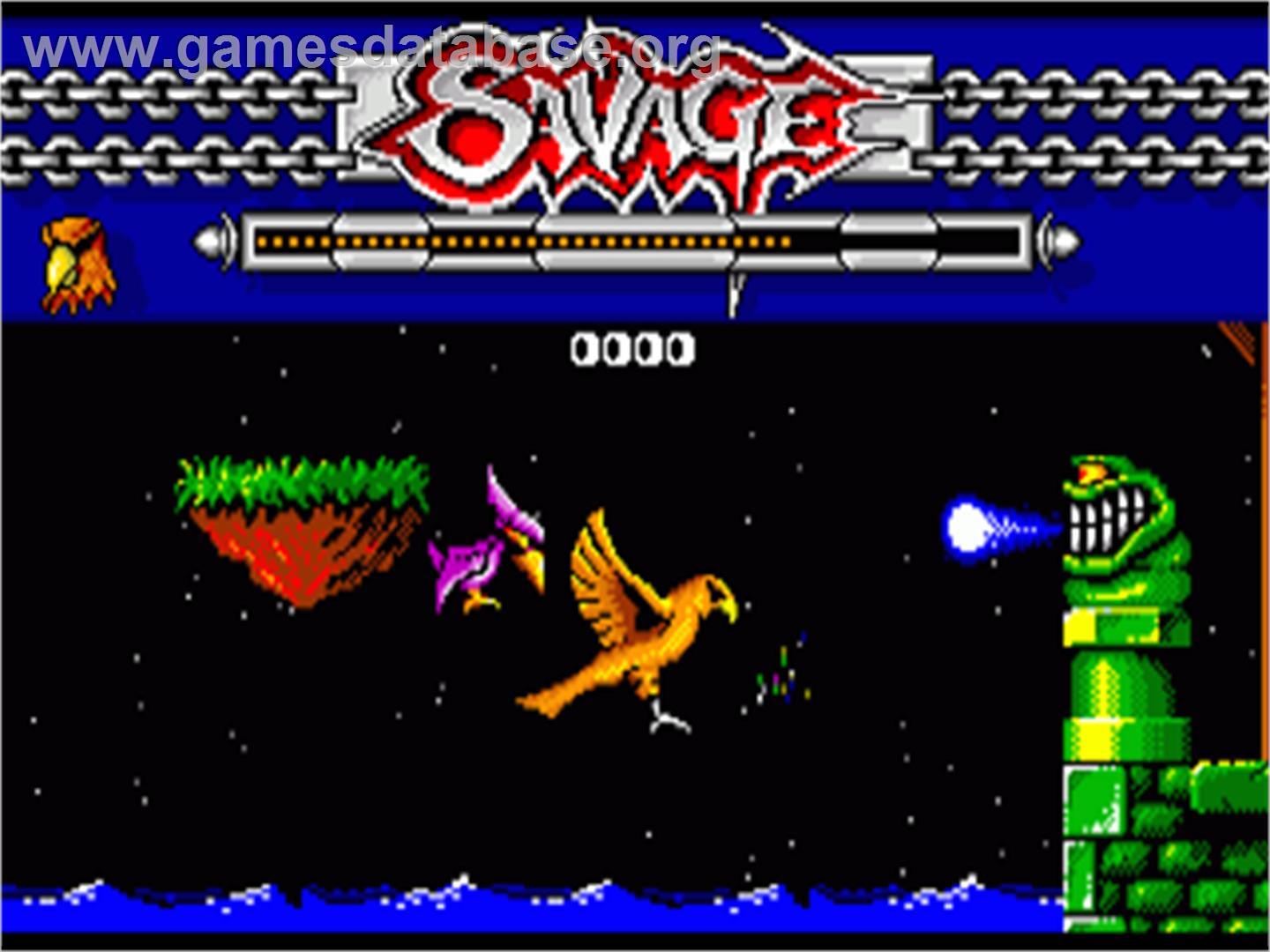 Savage - Commodore Amiga - Artwork - In Game