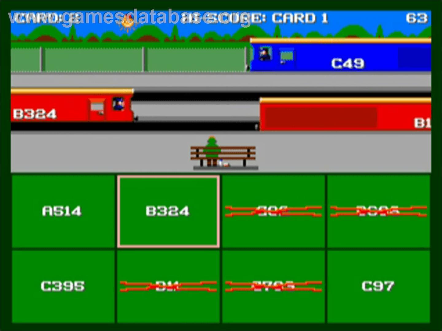 Sensible Train-Spotting - Commodore Amiga - Artwork - In Game