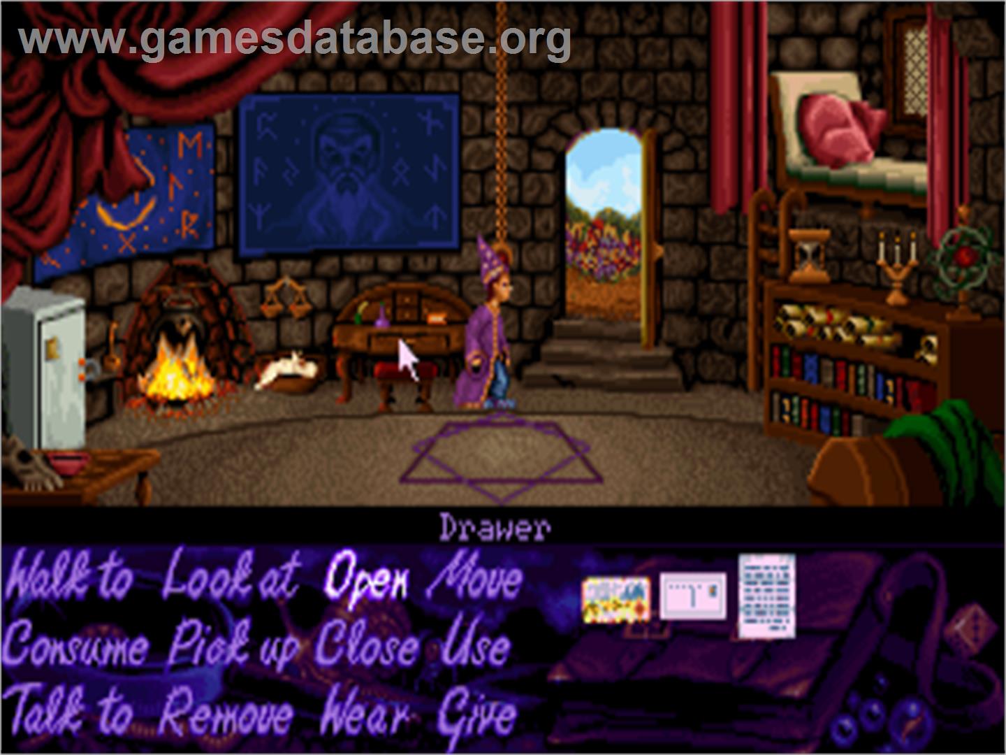Simon the Sorcerer - Commodore Amiga - Artwork - In Game