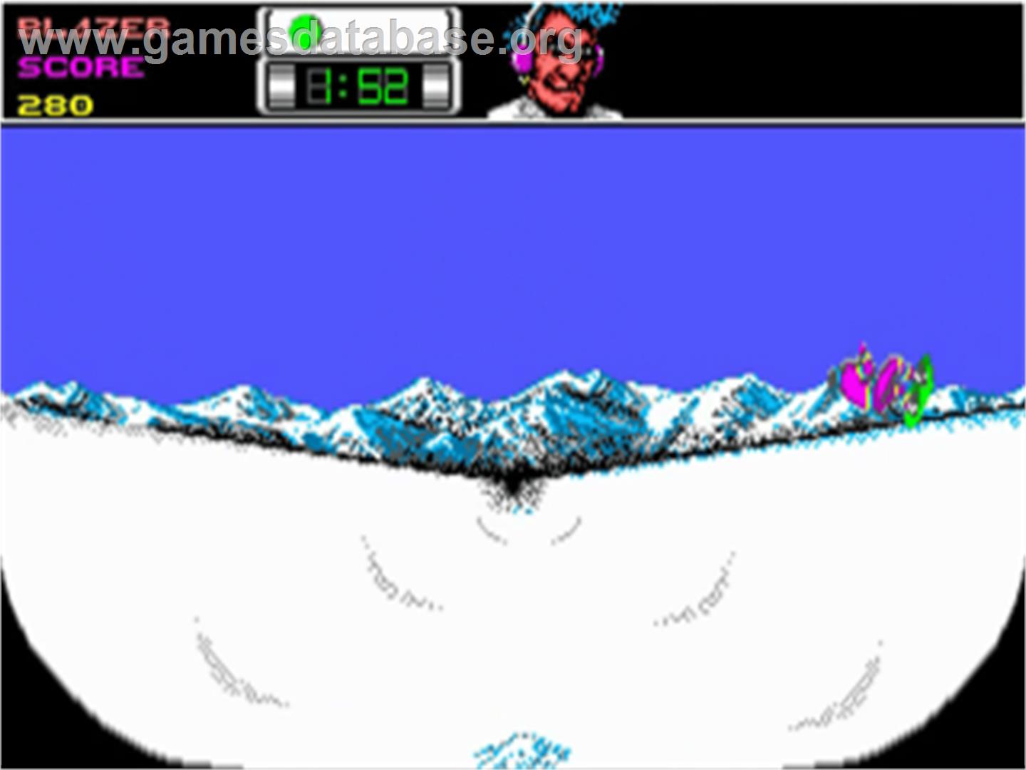 Ski or Die - Commodore Amiga - Artwork - In Game