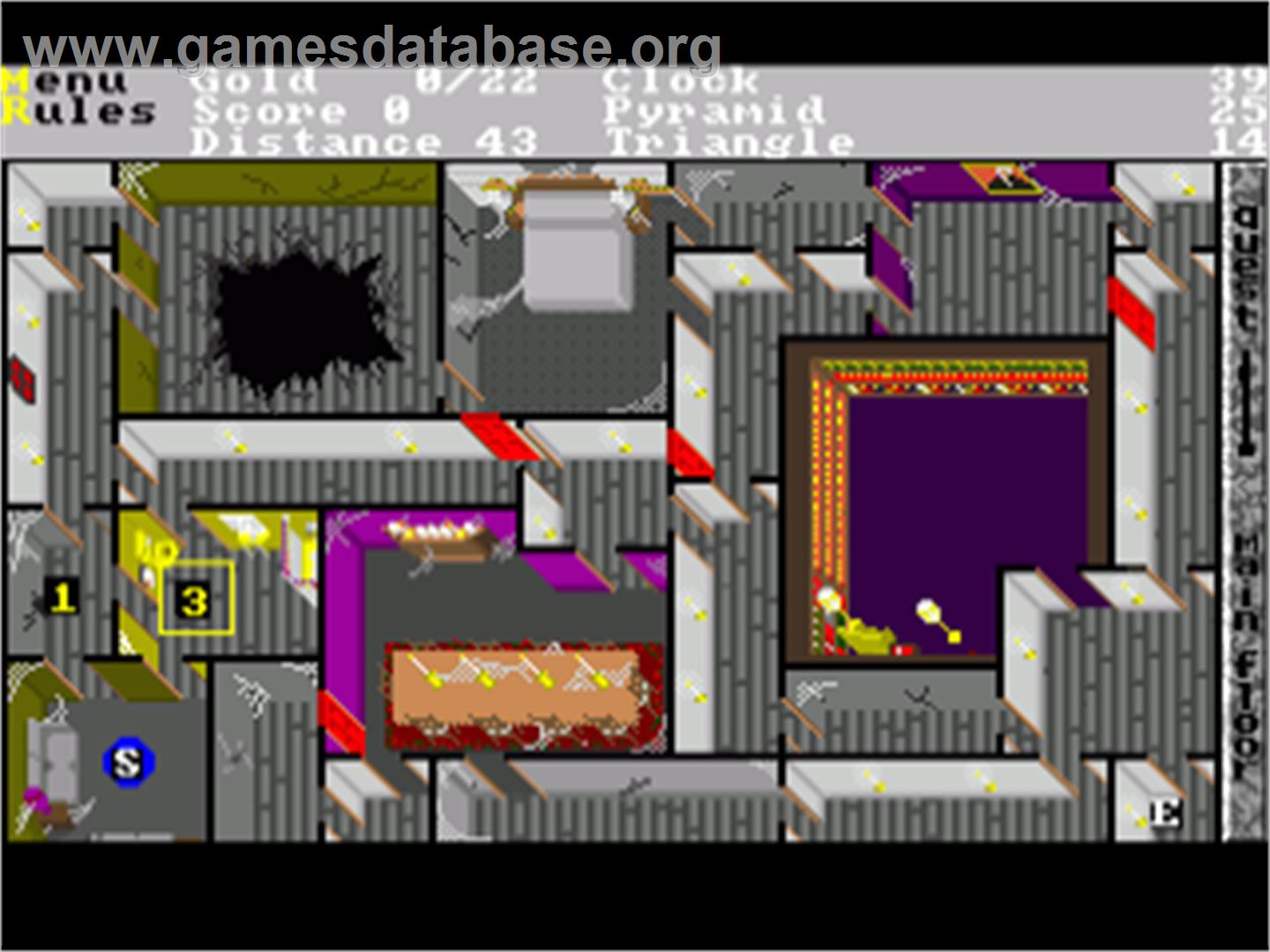 Solitaire's Journey - Commodore Amiga - Artwork - In Game
