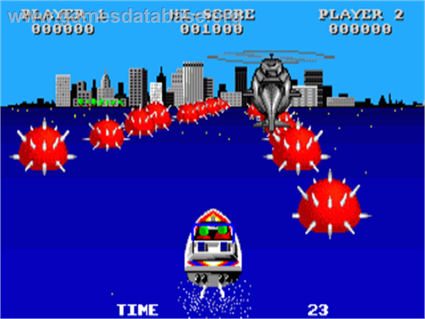 Speedboat Assassins - Commodore Amiga - Artwork - In Game