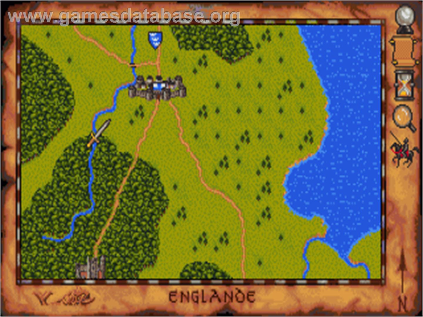 Spirit of Excalibur - Commodore Amiga - Artwork - In Game