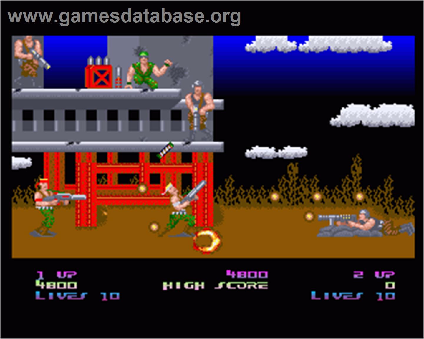 Super C - Commodore Amiga - Artwork - In Game