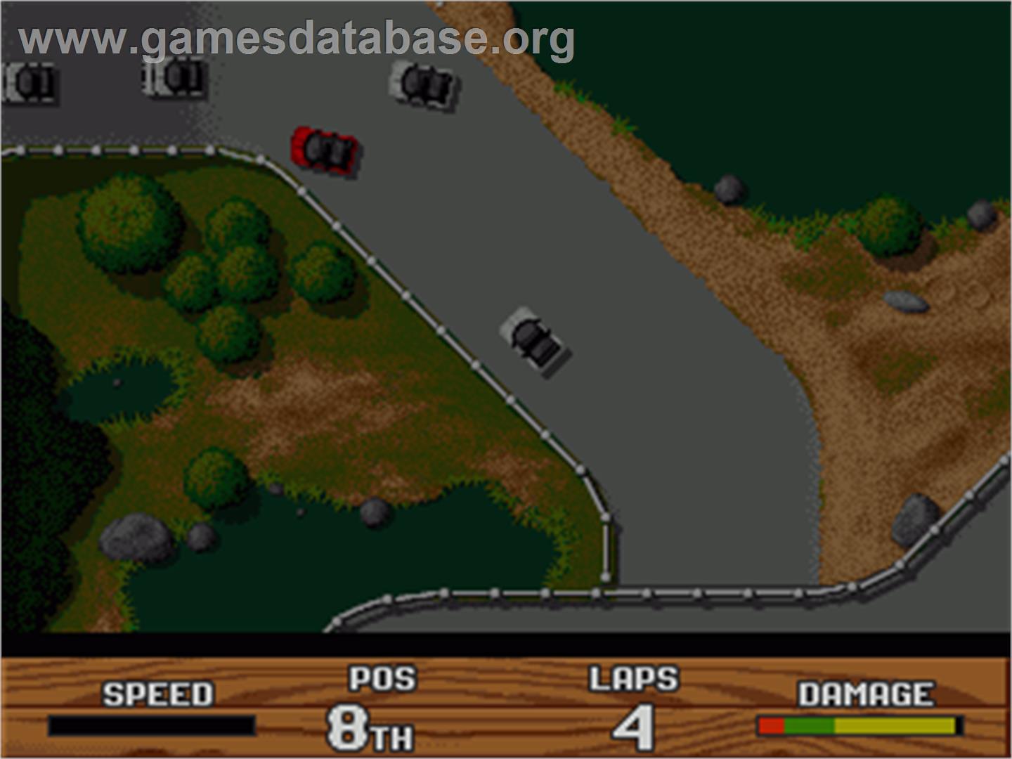 Super Cars 2 - Commodore Amiga - Artwork - In Game