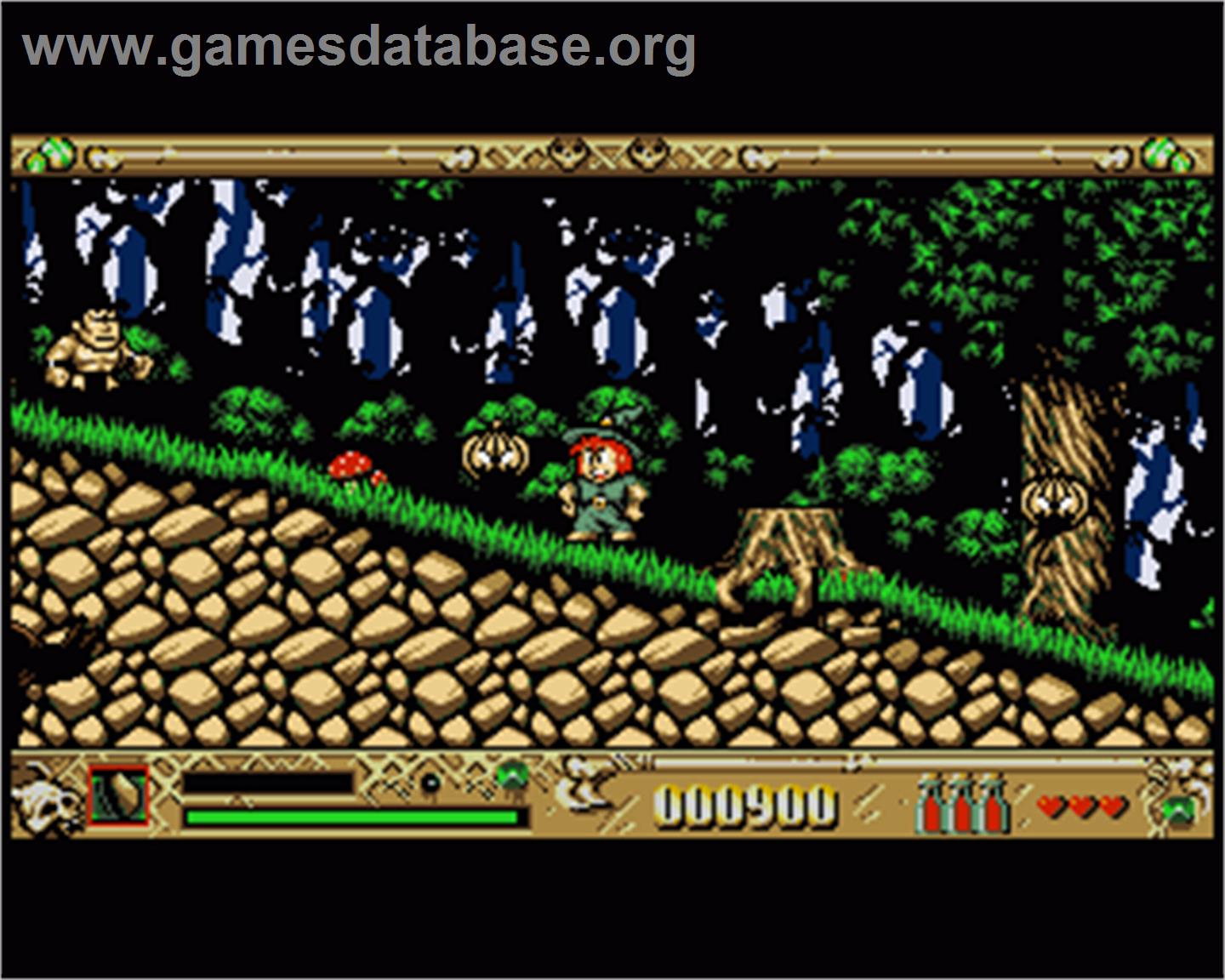 Super Cauldron - Commodore Amiga - Artwork - In Game
