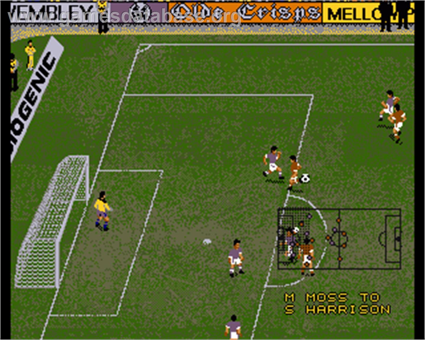 Super League Manager - Commodore Amiga - Artwork - In Game