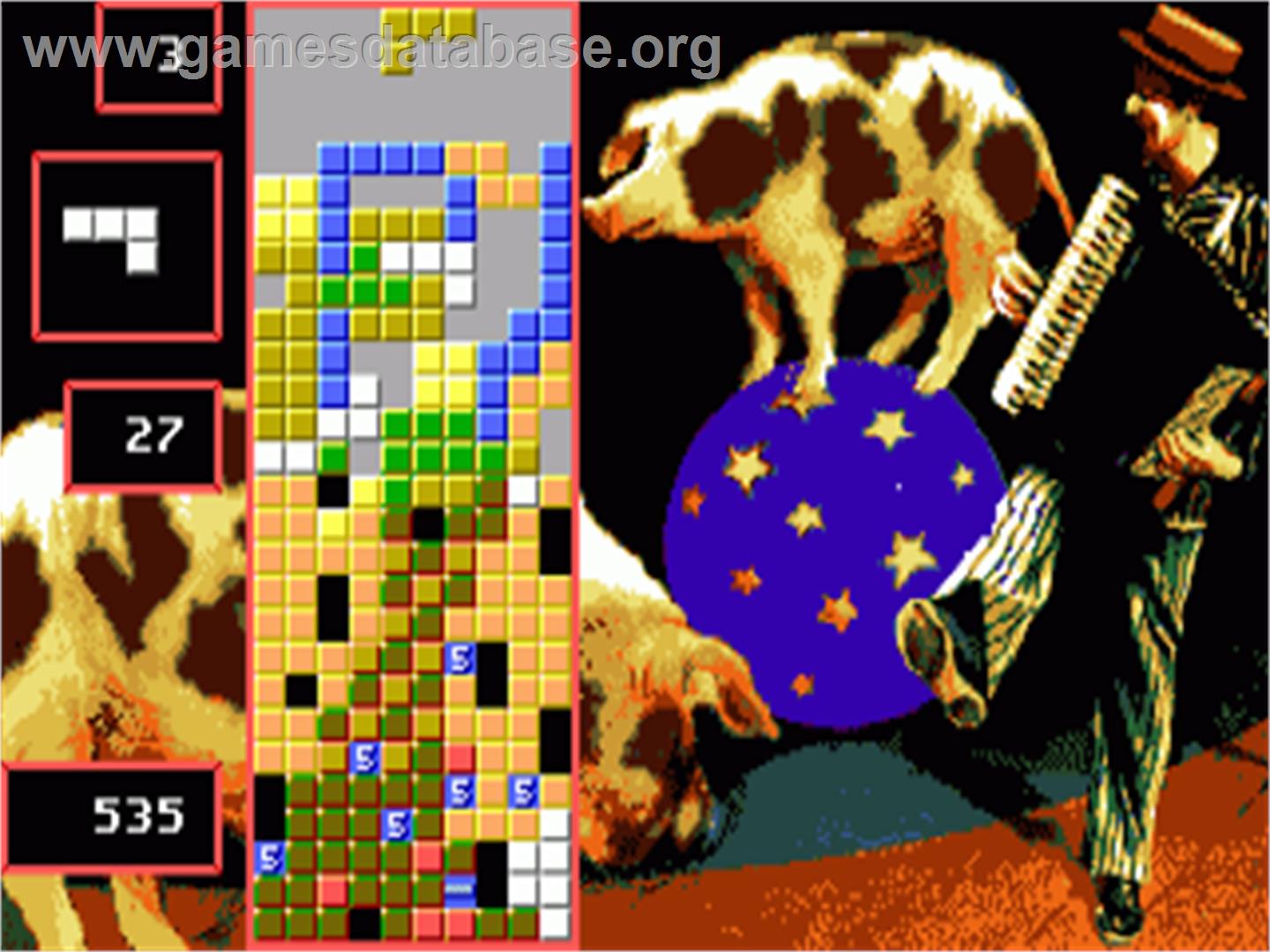 Super Tetris - Commodore Amiga - Artwork - In Game