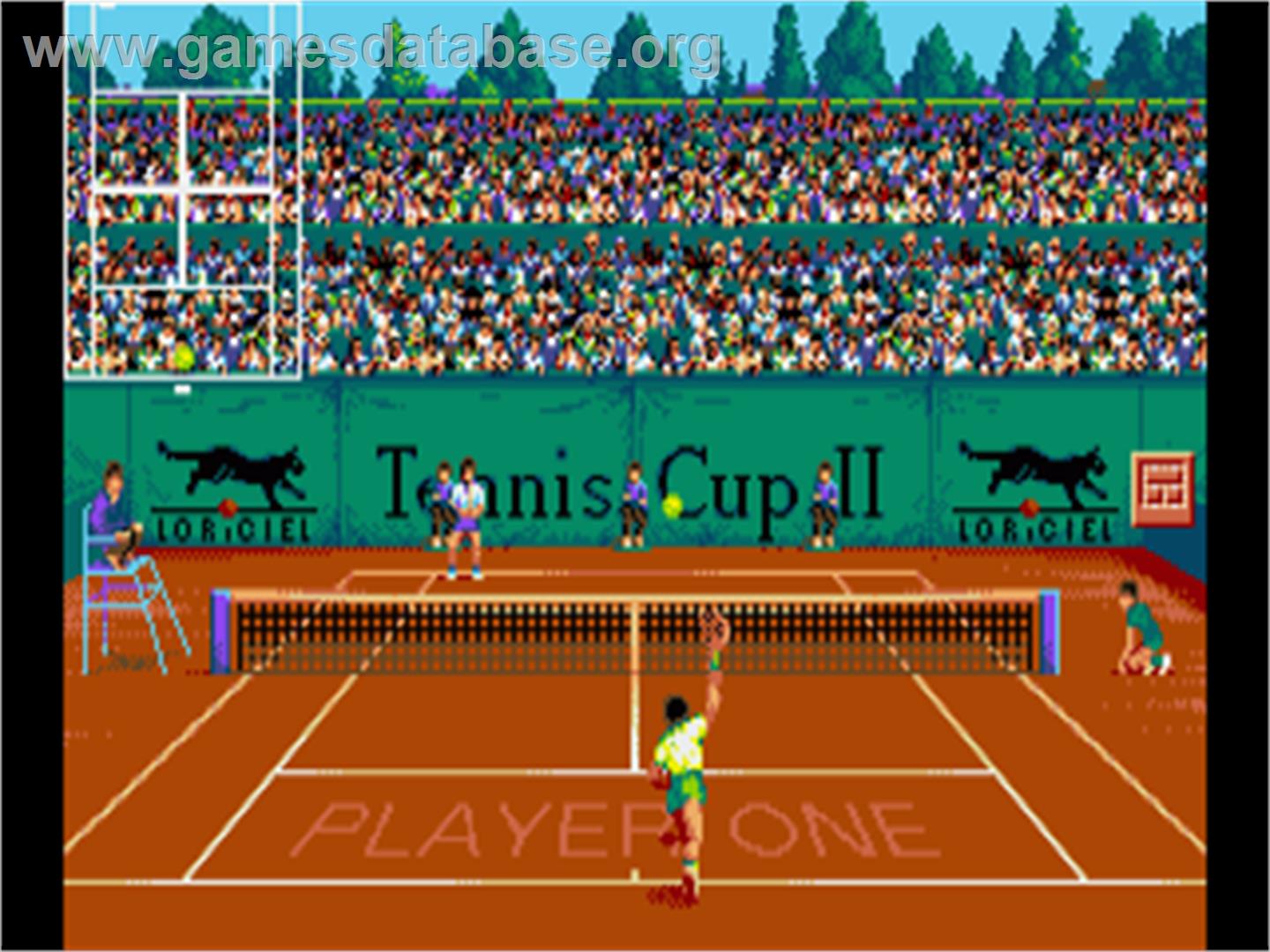 Tennis Cup 2 - Commodore Amiga - Artwork - In Game