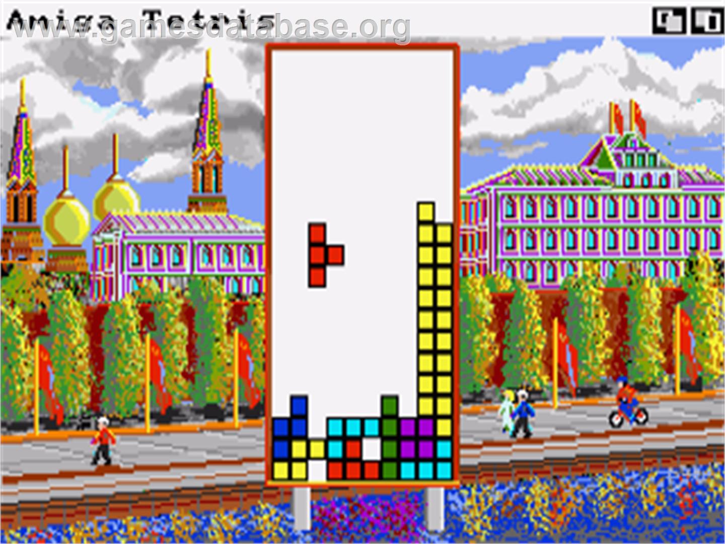Tetris - Commodore Amiga - Artwork - In Game