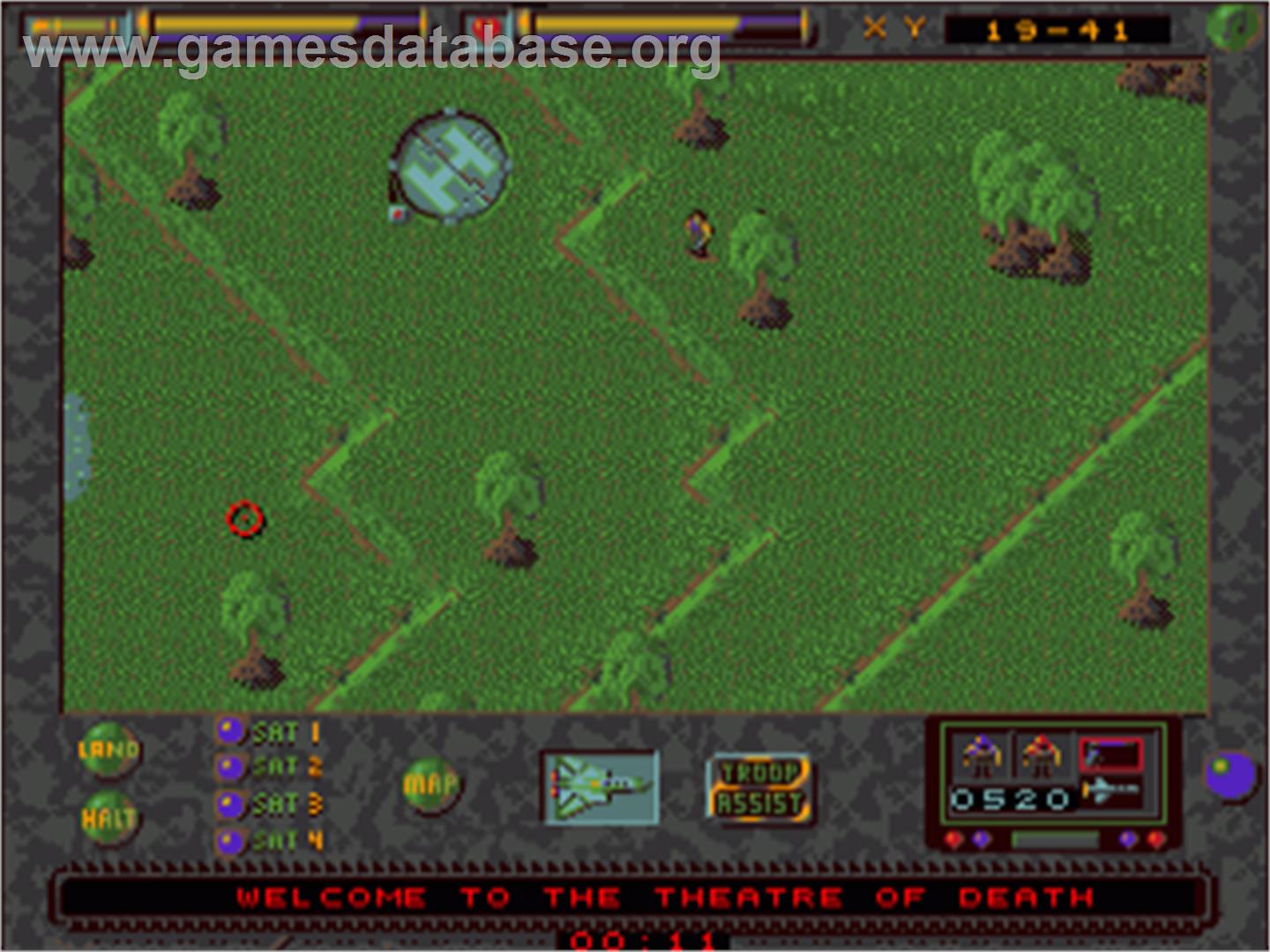 Theatre of Death - Commodore Amiga - Artwork - In Game