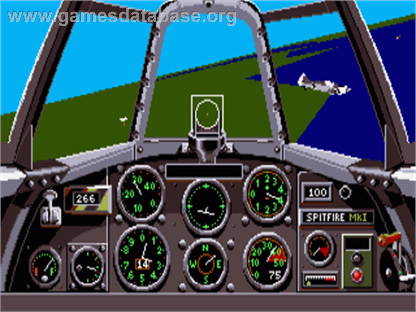 Their Finest Hour: The Battle of Britain - Commodore Amiga - Artwork - In Game