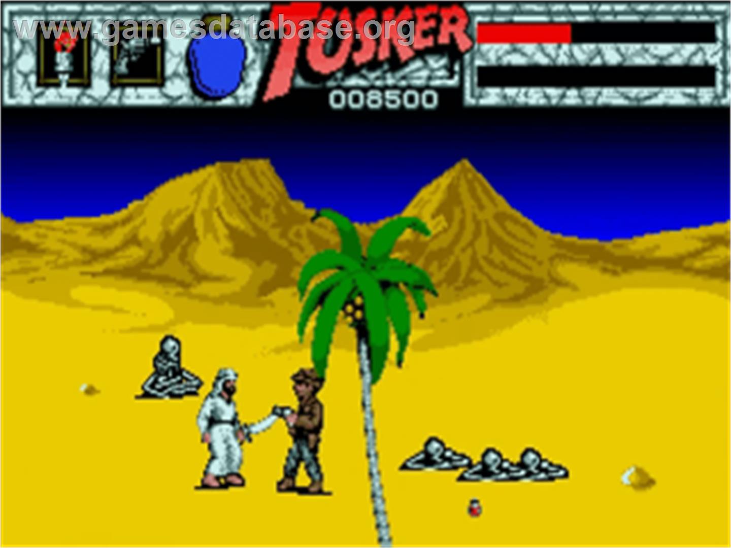 Tusker - Commodore Amiga - Artwork - In Game