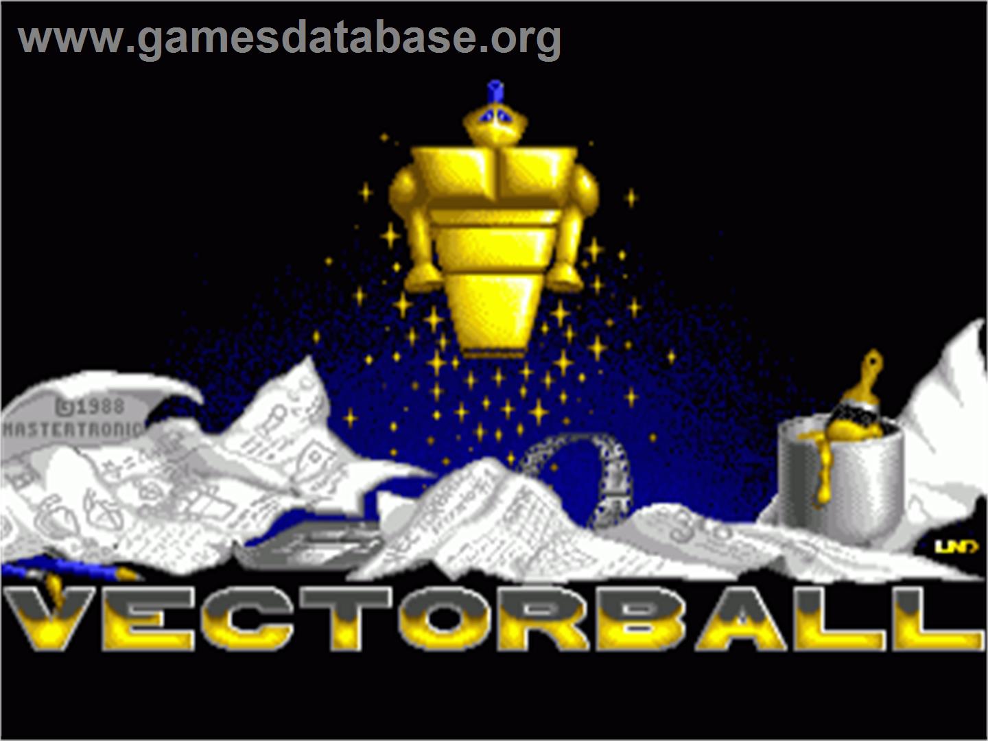 Vector Ball - Commodore Amiga - Artwork - In Game