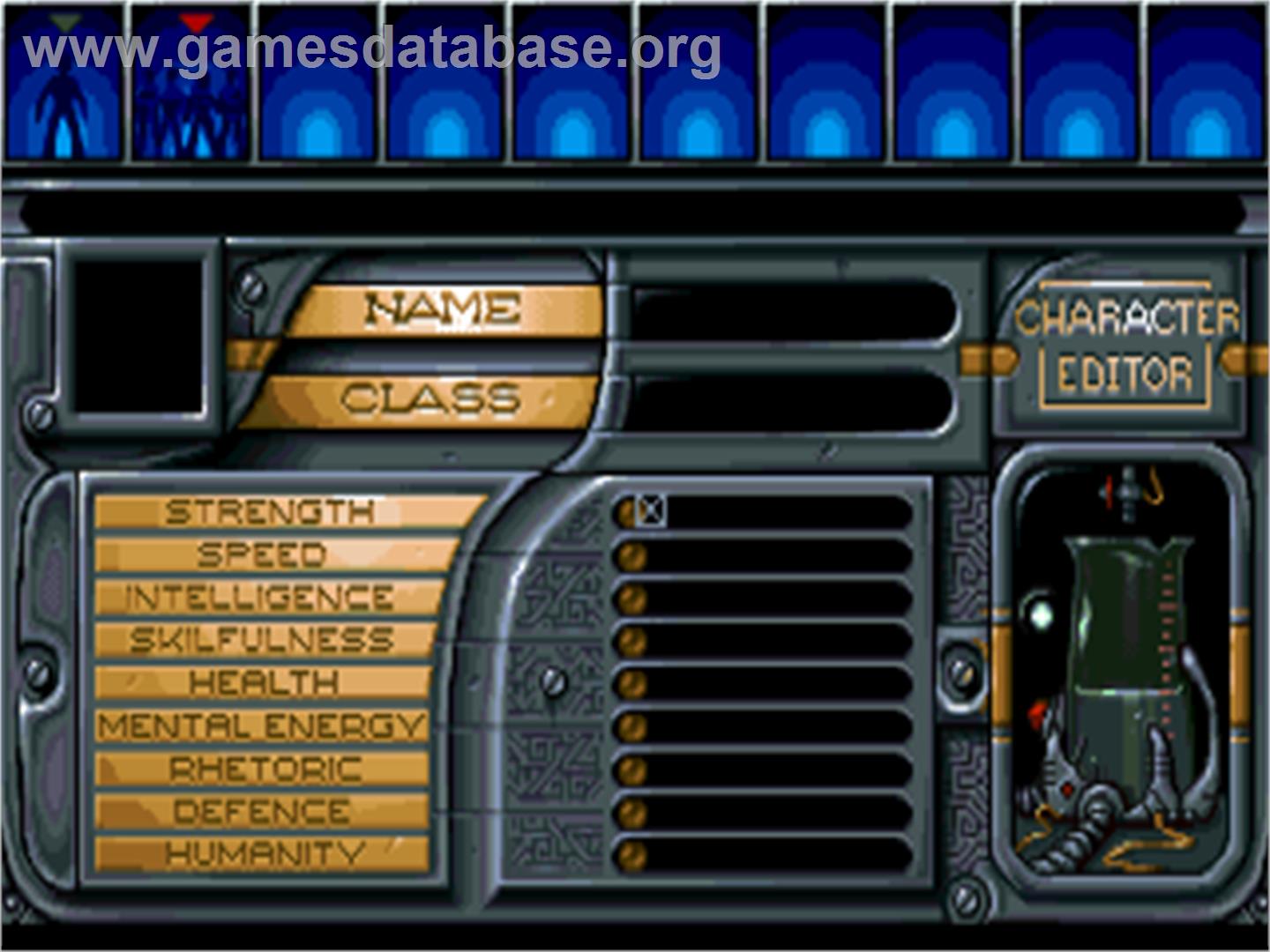 Whale's Voyage II: Die Übermacht - Commodore Amiga - Artwork - In Game