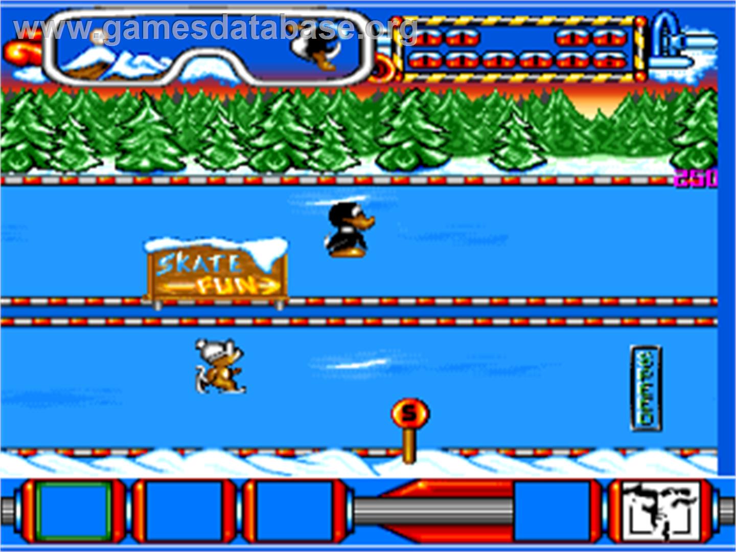 Winter Camp - Commodore Amiga - Artwork - In Game