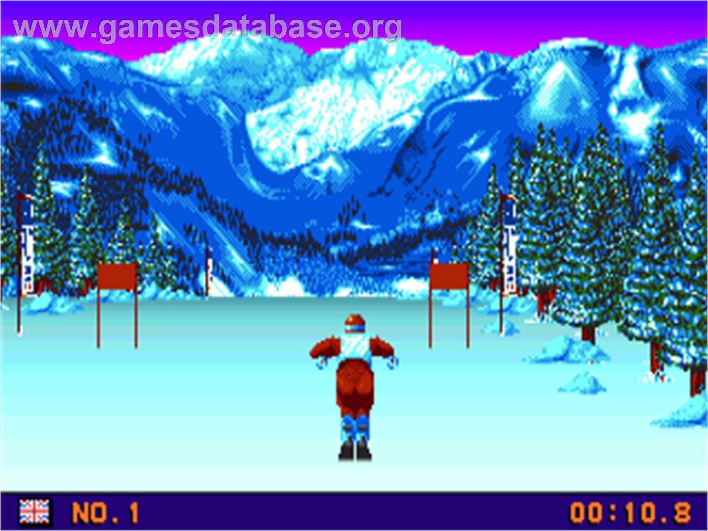 Winter Olympics: Lillehammer '94 - Commodore Amiga - Artwork - In Game