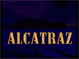Title screen of Alcatraz on the Commodore Amiga.