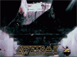 Title screen of Awesome on the Commodore Amiga.