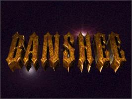 Title screen of Banshee on the Commodore Amiga.
